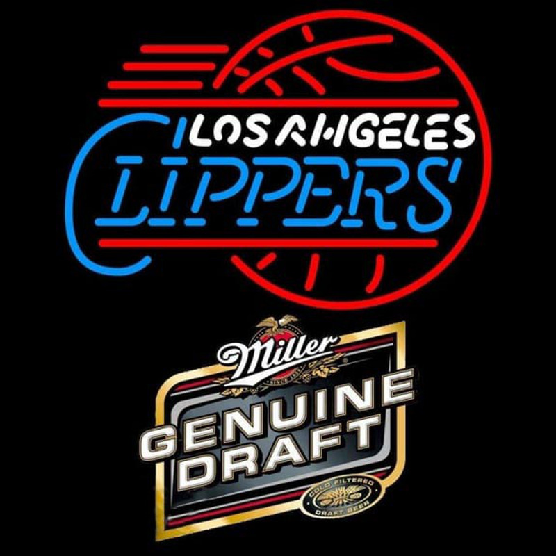 Custom Mgd Los Angeles Clippers NBA Beer Sign Neon Sign USA