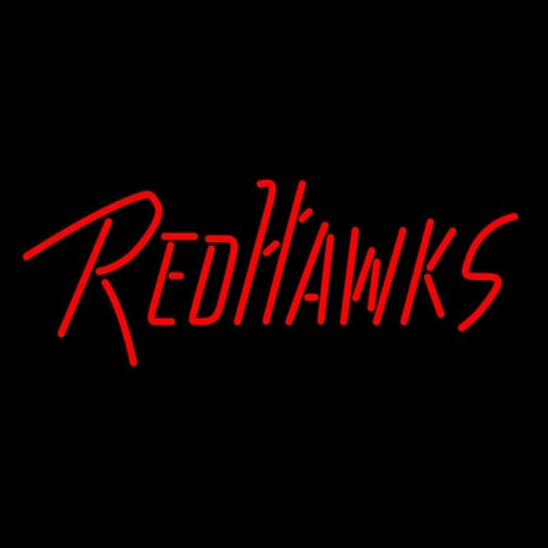 Custom Miami Ohio Redhawks Wordmark 1997 Pres Logo NCAA Neon Sign Neon Sign USA