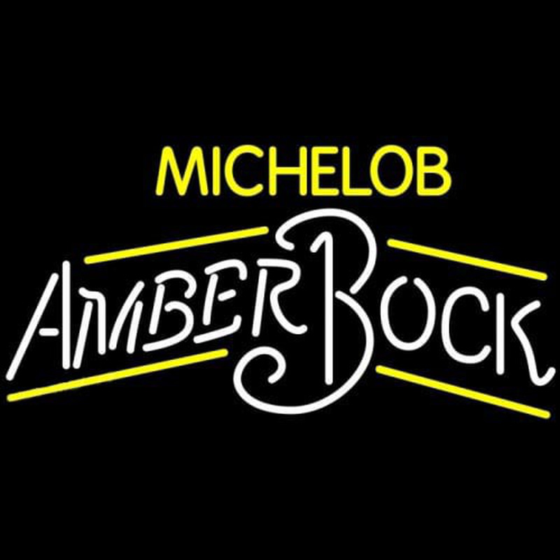 Custom Michelob Amber Bock Neon Sign USA