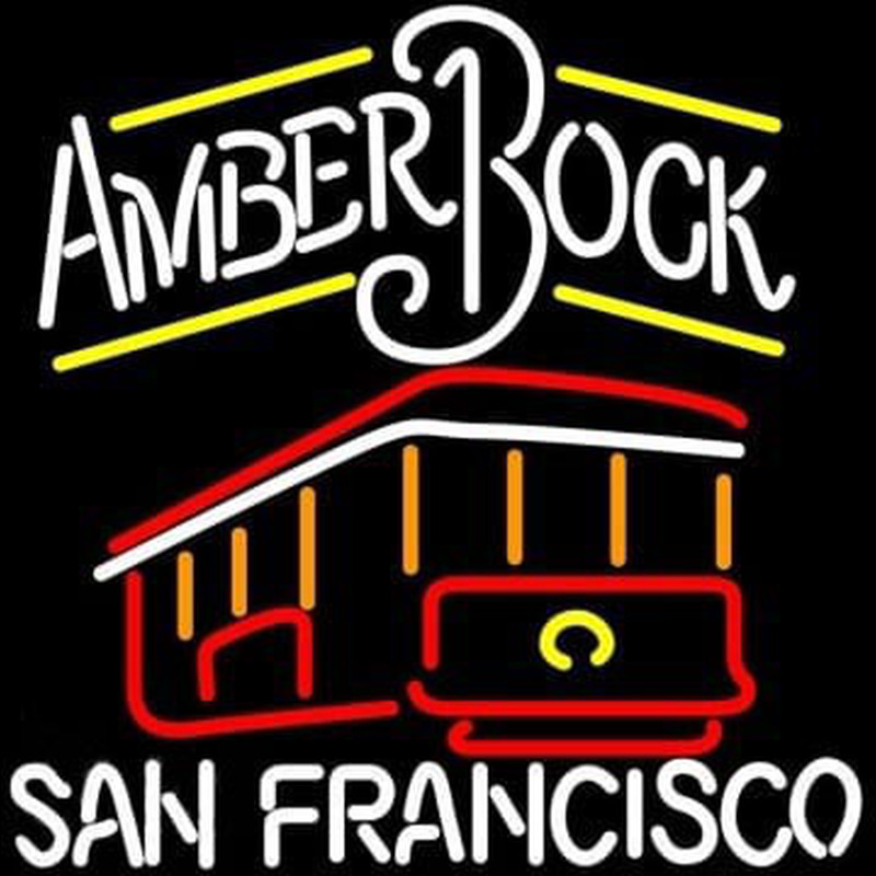 Custom Michelob Amber Bock San Francisco Neon Sign USA