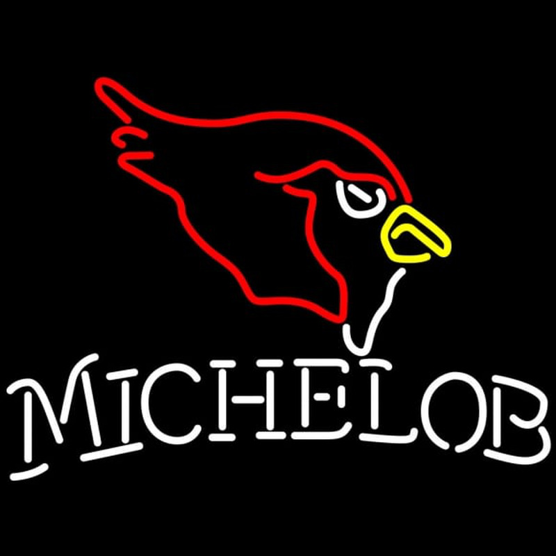 Custom Michelob Arizona Cardinals NFL Neon Sign Neon Sign USA