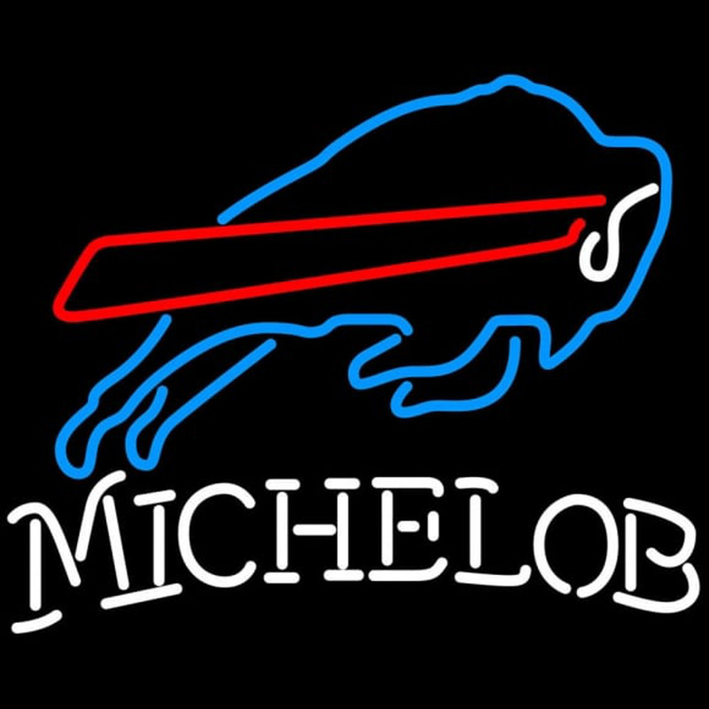 Custom Michelob Buffalo Bills NFL Neon Sign Neon Sign USA