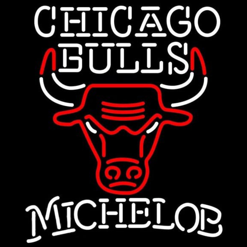 Custom Michelob Chicago Bulls NBA Beer Sign Neon Sign USA
