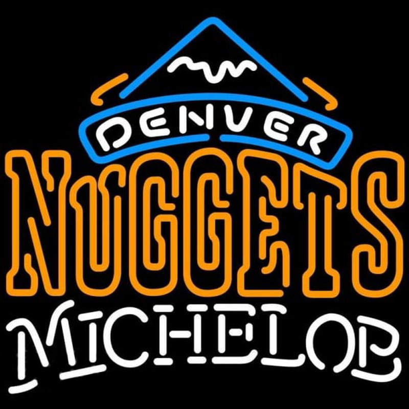 Custom Michelob Denver Nuggets NBA Beer Sign Neon Sign USA