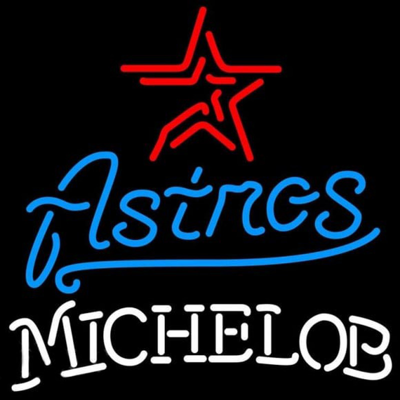 Custom Michelob Houston Astros MLB Beer Sign Neon Sign USA