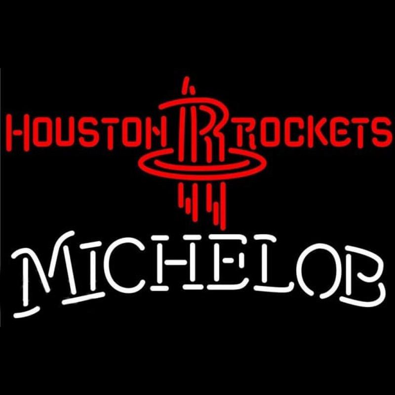Custom Michelob Houston Rockets NBA Beer Sign Neon Sign USA