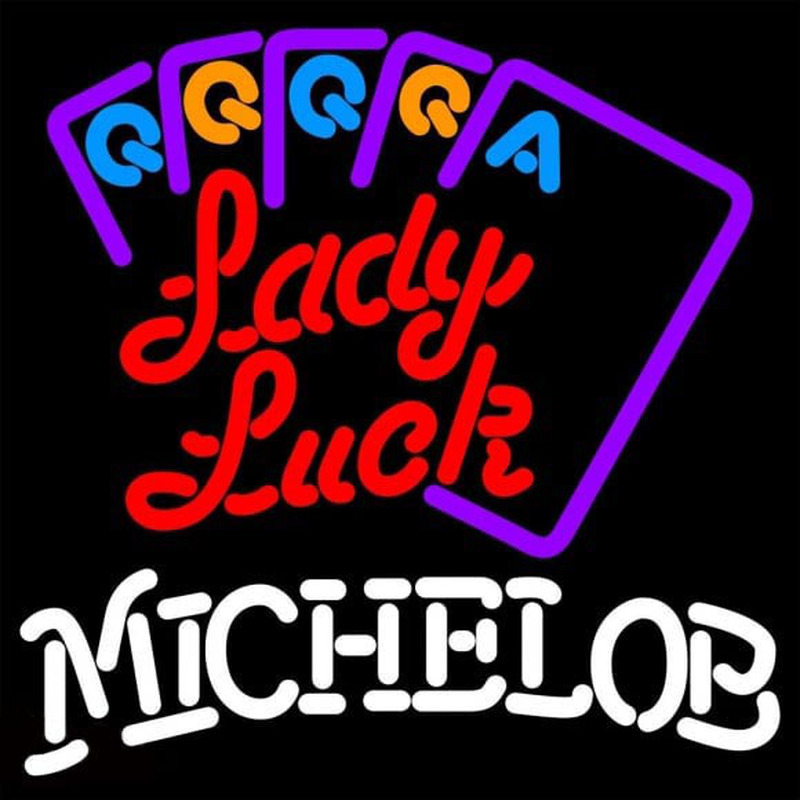 Custom Michelob Lady Luck SeriesBeer Sign Neon Sign USA