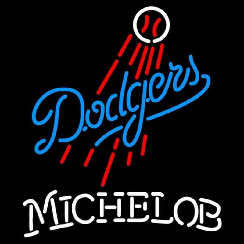 Custom Michelob Los Angeles Dodgers MLB Beer Sign Neon Sign USA