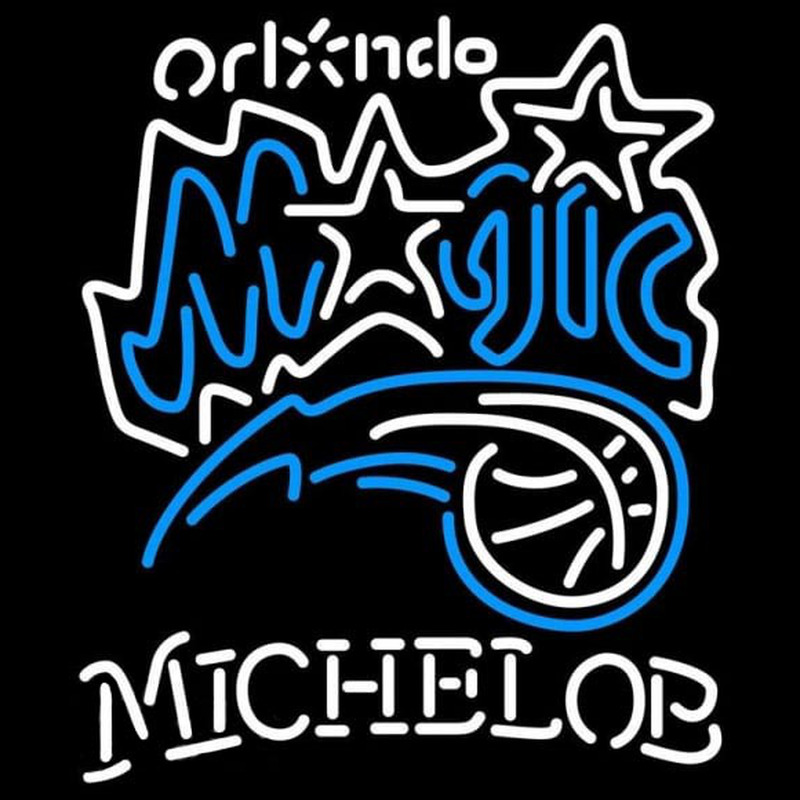 Custom Michelob Orlando Magic NBA Beer Sign Neon Sign USA