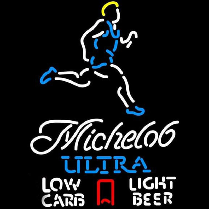 Custom Michelob Ultra Light Low Carb Jogger Beer Sign Neon Sign USA