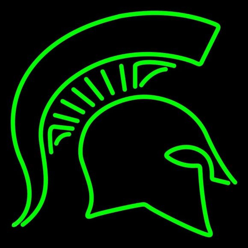 Custom Michigan State Spartans Primary 1977 1982 Logo NCAA Neon Sign Neon Sign USA