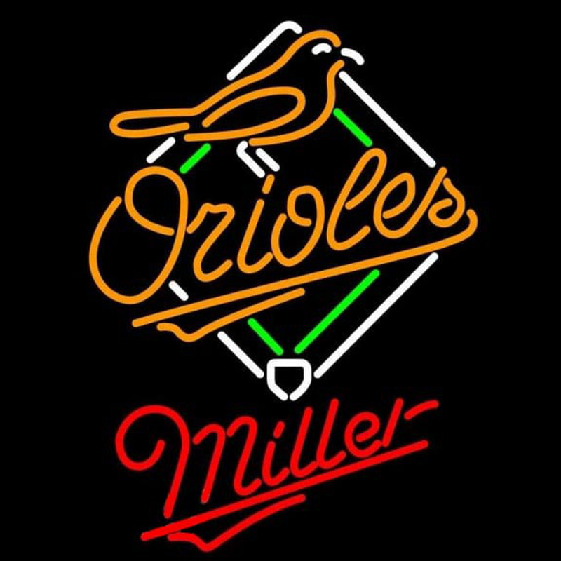 Custom Fosters Baltimore Orioles MLB Beer Sign Neon Sign USA Custom Neon Signs Shop Neon