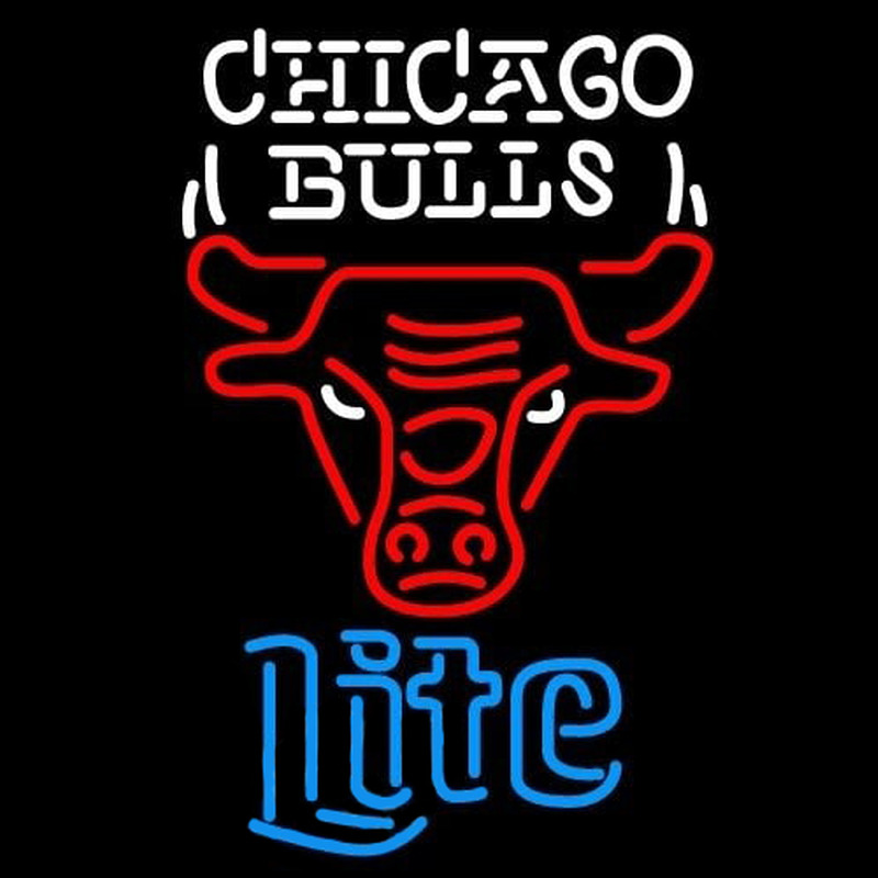 Custom Chicago Bulls NBA Neon Sign Neon Sign USA Custom Neon Signs Shop Neon Signs USA