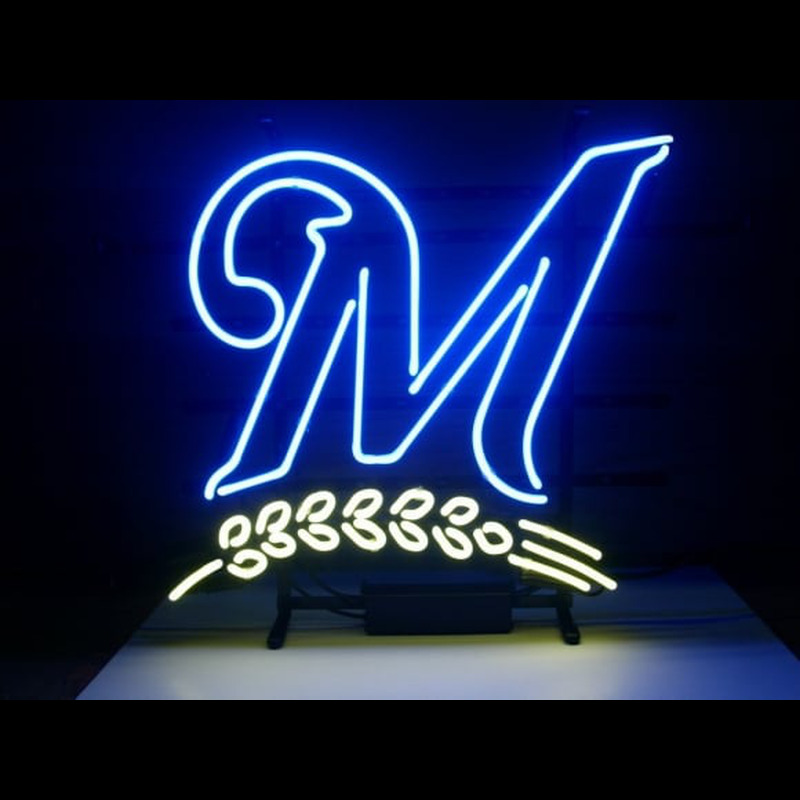 Custom Milwaukee Brewers Neon Sign 4 Neon Sign USA