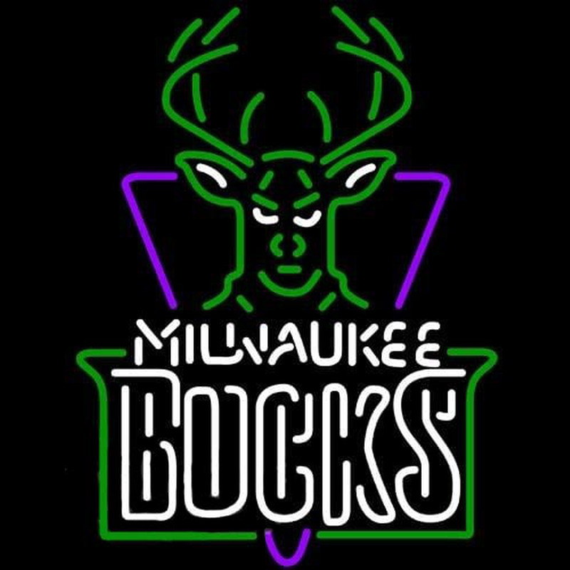 Custom Milwaukee Bucks NBA Neon Sign Neon Sign USA