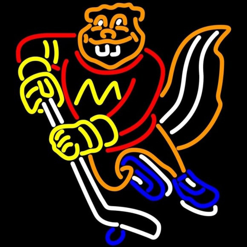 Custom Minnesota Golden Gophers Hockey Neon Sign Neon Sign USA
