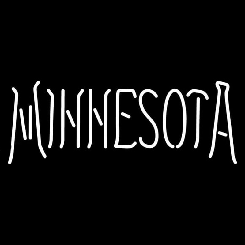 Custom Minnesota Timberwolves Wordmark 2008 09 Pres Logo NBA Neon Sign Neon Sign USA