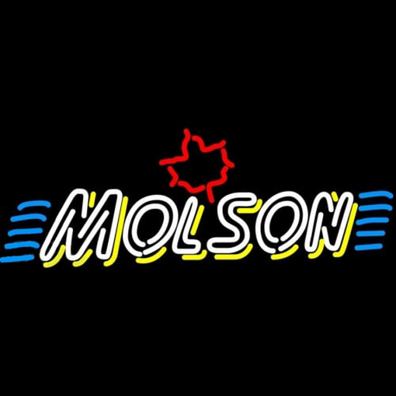 Custom Molson Double Stroke Marquee Neon Sign USA
