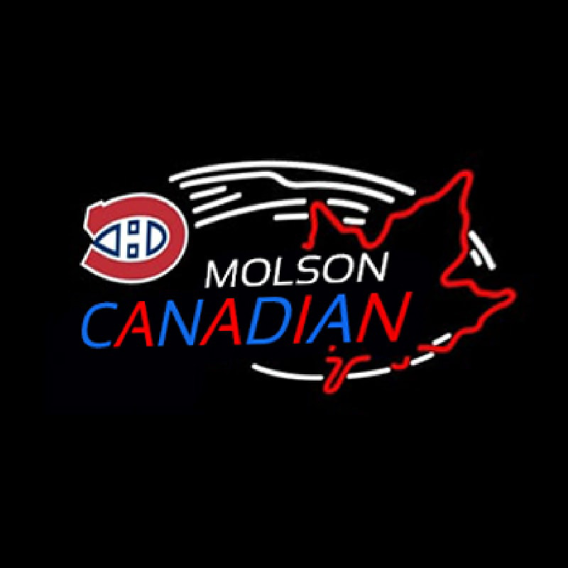 Custom Molson Montreal Canadiens Neon Sign USA