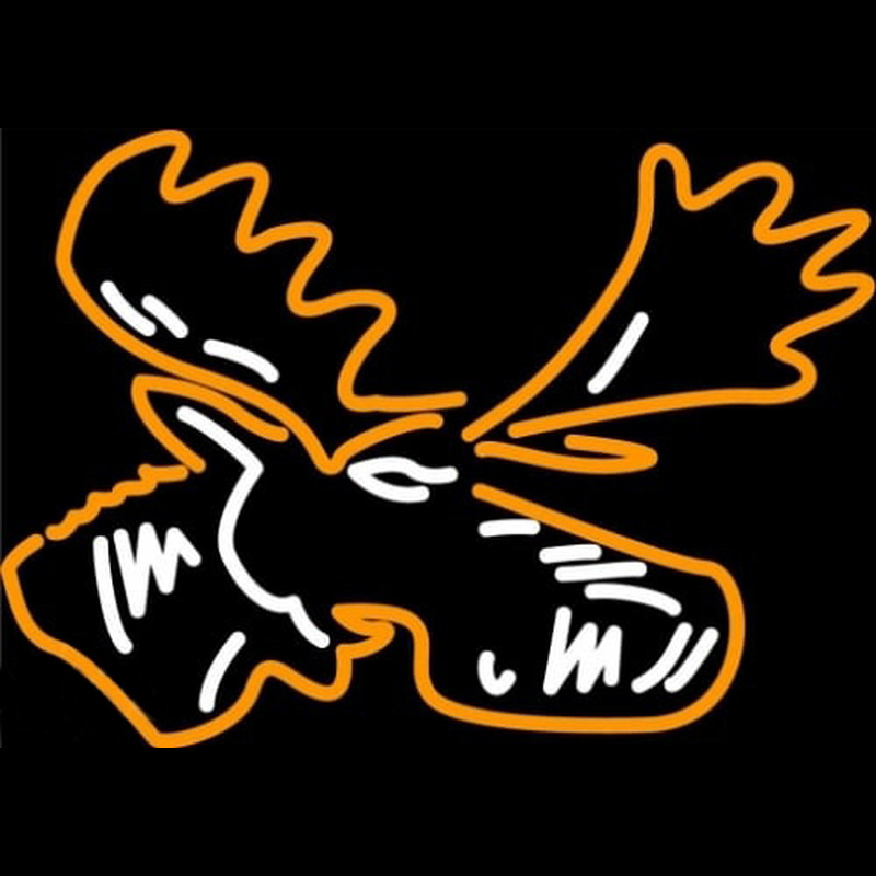 Custom Moose Head Neon Sign USA