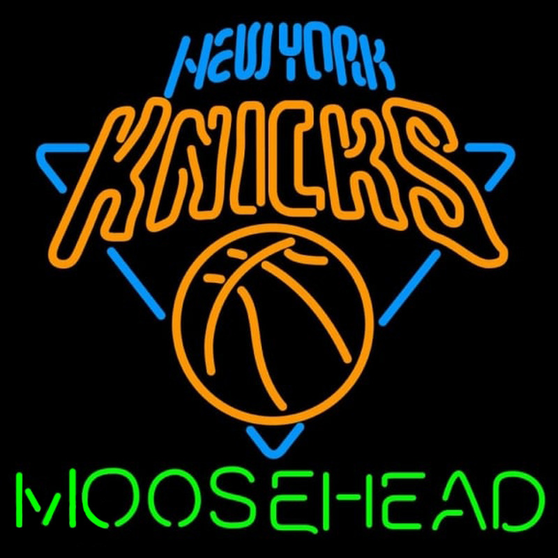 Custom Moosehead New York Knicks NBA Beer Sign Neon Sign USA