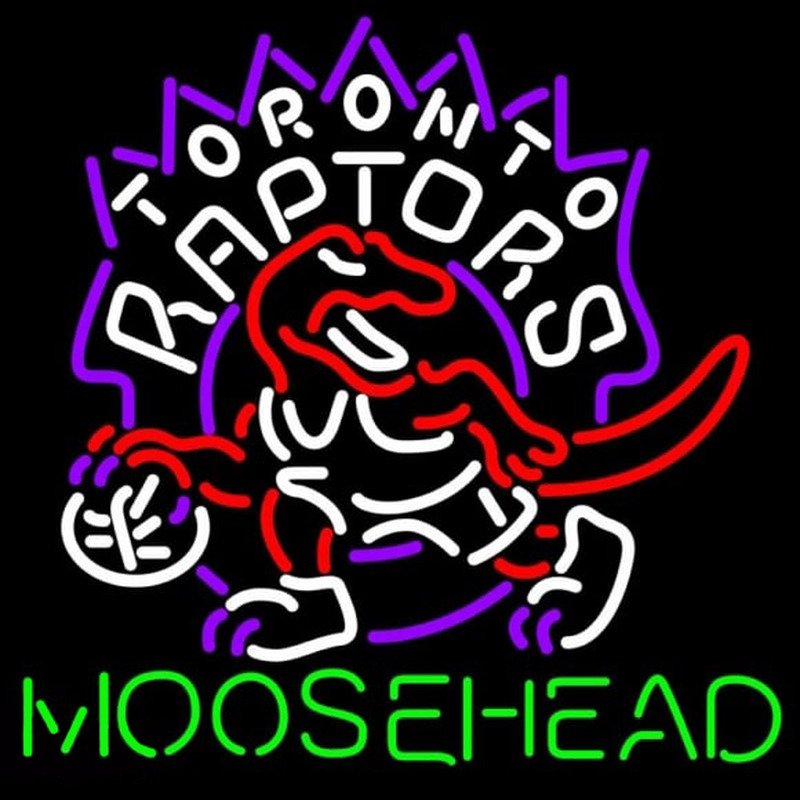 Custom Moosehead Toronto Raptors NBA Beer Sign Neon Sign USA