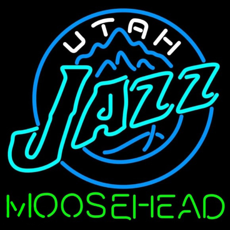 Custom Moosehead Utah Jazz NBA Beer Sign Neon Sign USA