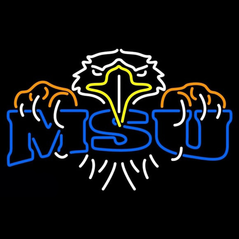 Custom Morehead State Eagles Secondary 2005 Pres Logo NCAA Neon Sign Neon Sign USA