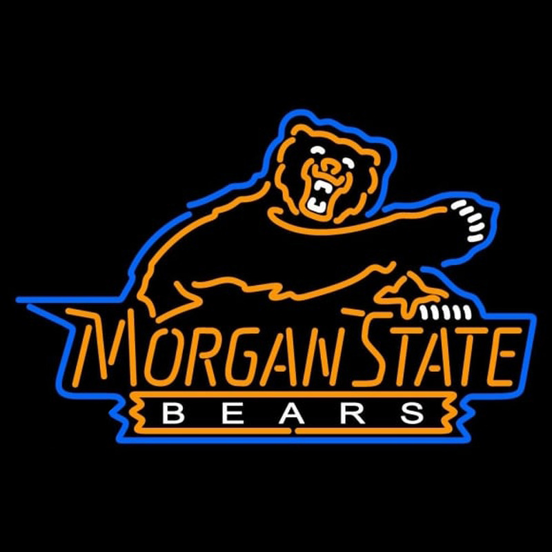 Custom Morgan State Bears Primary 2002 Pres Logo NCAA Neon Sign Neon Sign USA
