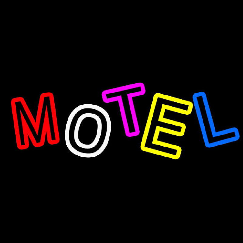 Custom Motel Neon Sign USA