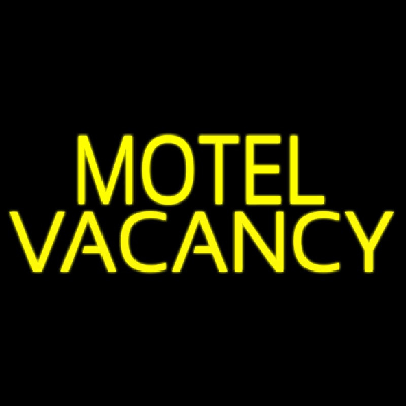 Custom Motel Vacancy Neon Sign USA