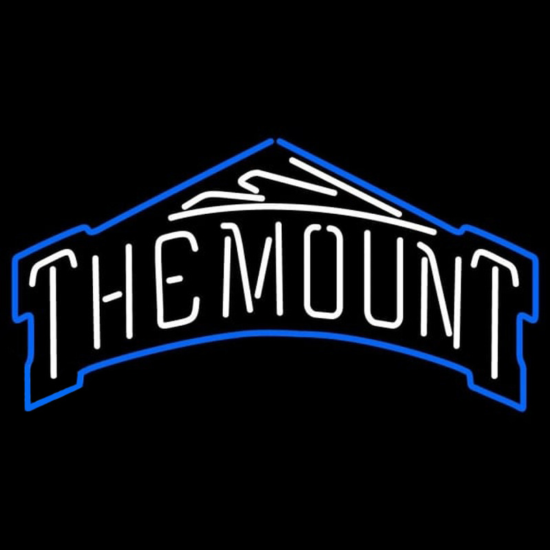 Custom Mount St Marys Mountaineers Primary 2004 Pres Logo NCAA Neon Sign Neon Sign USA