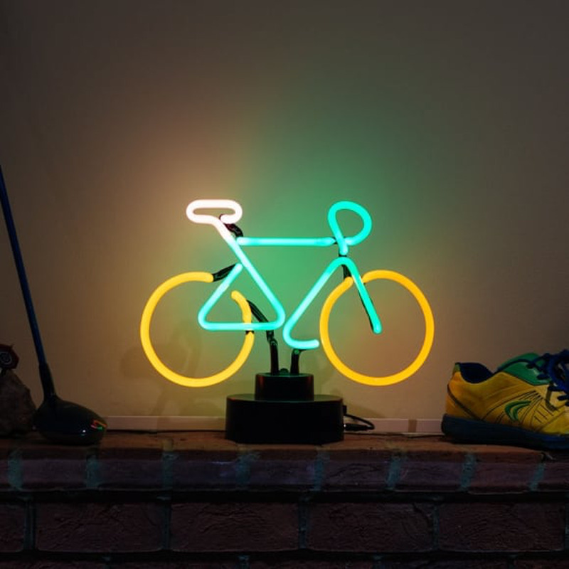 Custom Moutain Bike Desktop Neon Sign