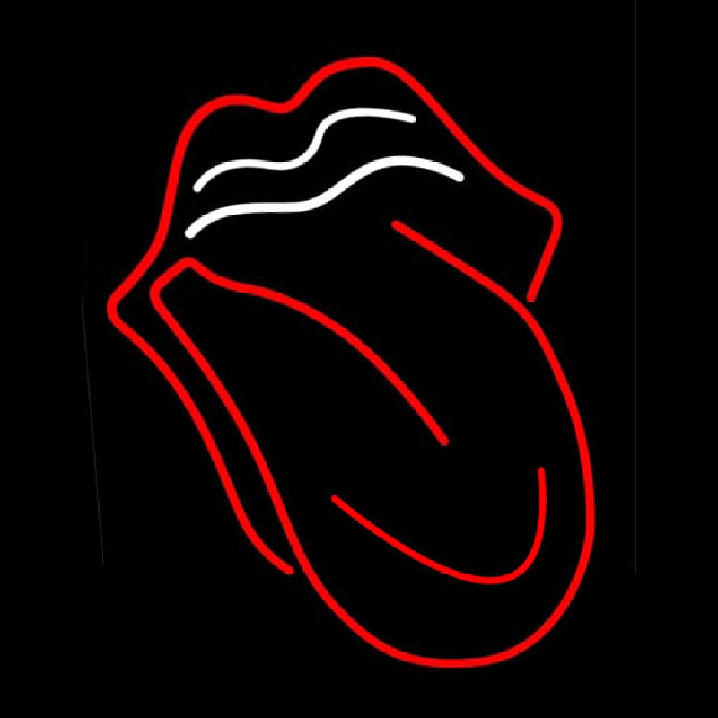 Custom Mouth Neon Sign USA