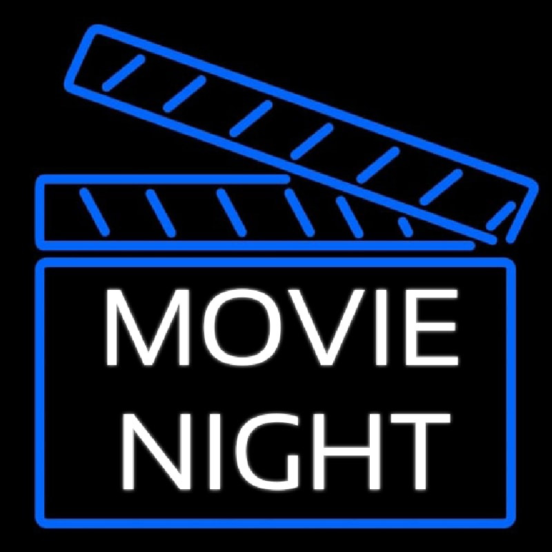 Custom Movie Night Neon Sign USA