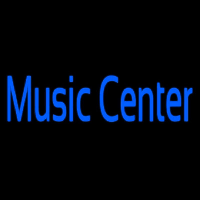 Custom Music Center Neon Sign USA