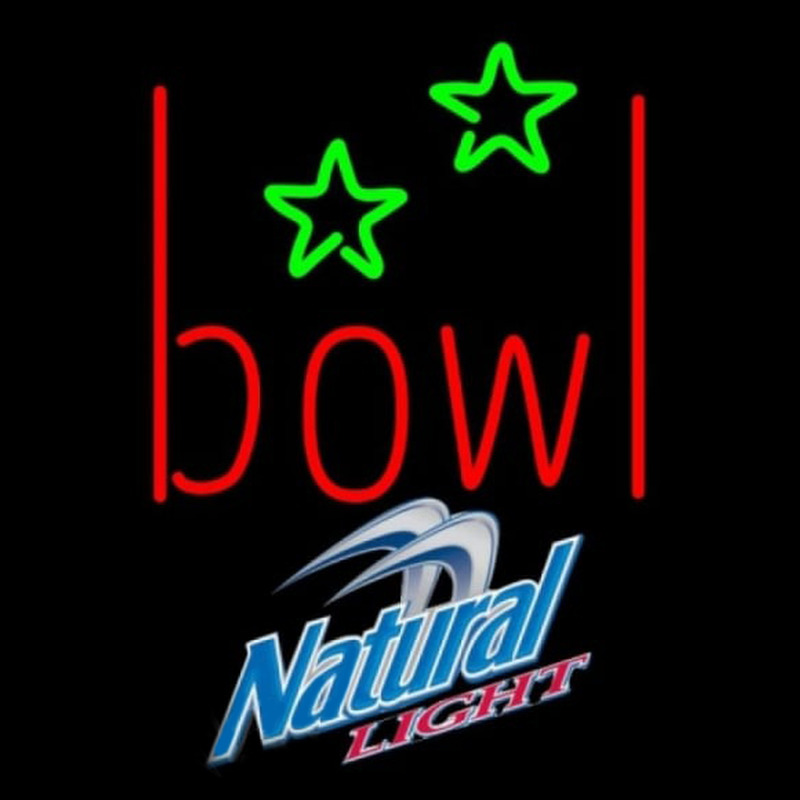 Custom Natural Light Bowling Alley Beer Sign Neon Sign USA