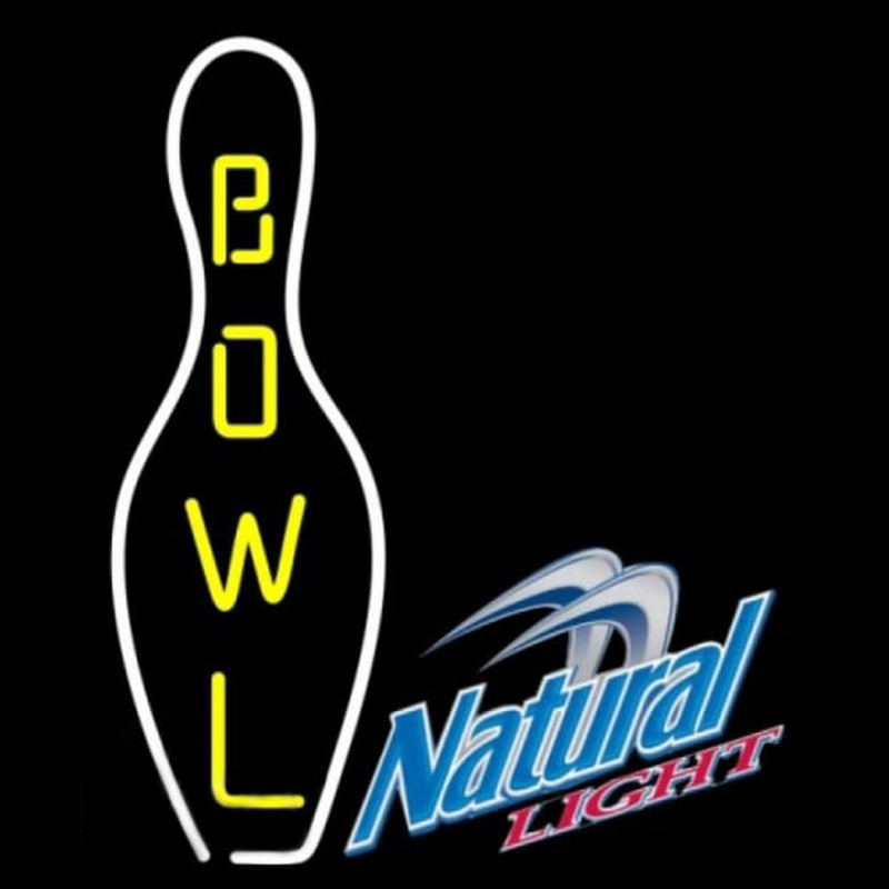 Custom Natural Light Bowling Beer Sign Neon Sign USA