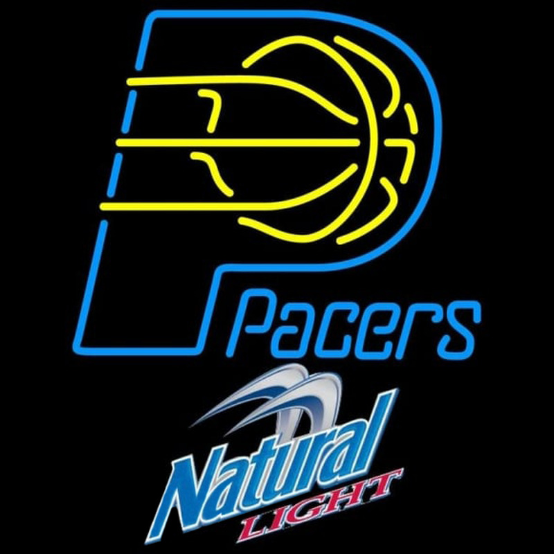 Custom Natural Light Indiana Pacers NBA Beer Sign Neon Sign USA