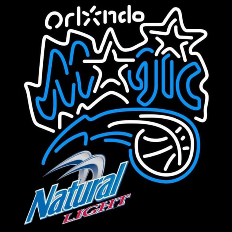 Custom Natural Light Orlando Magic NBA Beer Sign Neon Sign USA