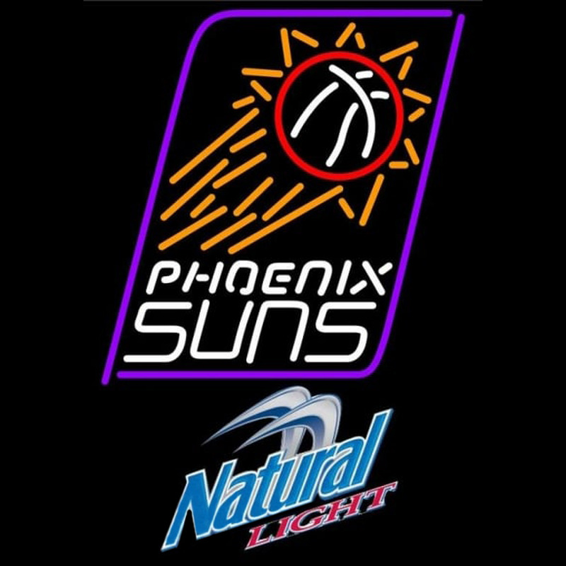 Custom Natural Light Phoenix Suns NBA Beer Sign Neon Sign USA