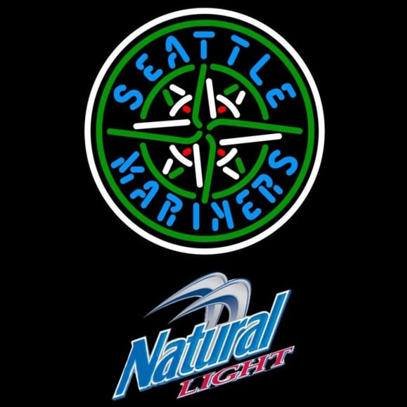 Custom Natural Light Seattle Mariners MLB Beer Sign Neon Sign USA