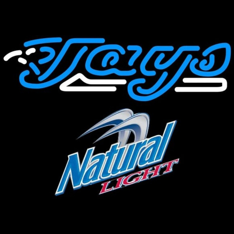 Custom Natural Light Toronto Blue Jays MLB Beer Sign Neon Sign USA