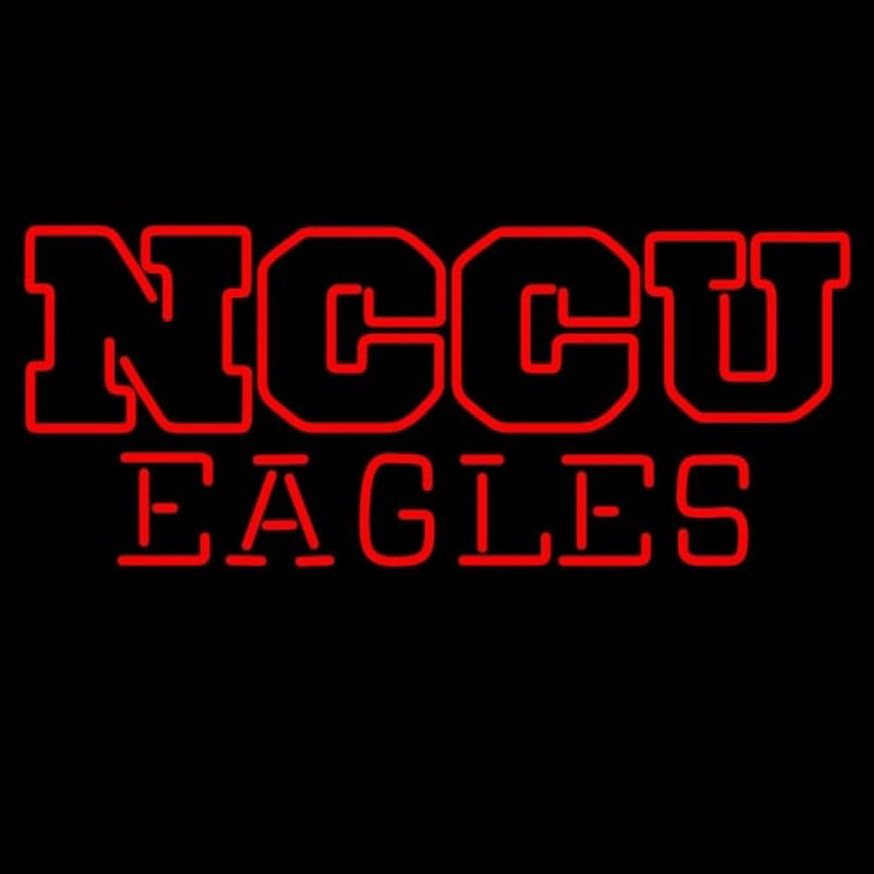 Custom Nccu Eagles Wordmark 2006 Pres Logo NCAA Neon Sign Neon Sign USA