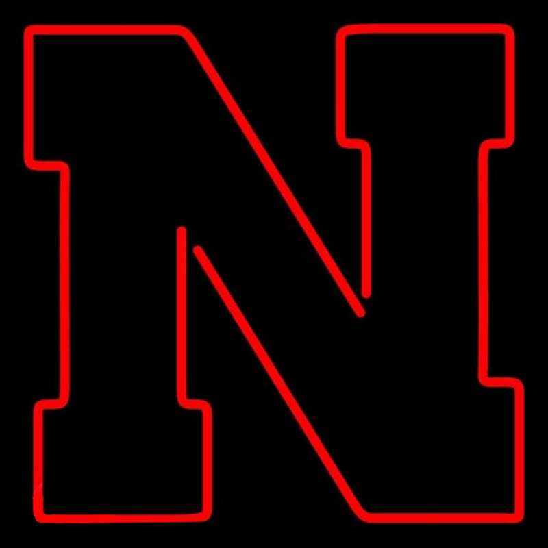 Custom Nebraska Cornhuskers Primary O Pres Logo NCAA Neon Sign Neon Sign USA