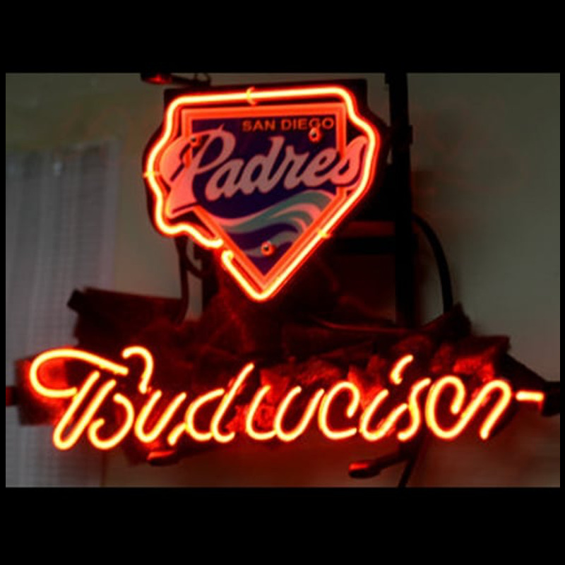 Custom New Budweiser San Diego Padres Baseball Neon Light Sign Neon Sign USA