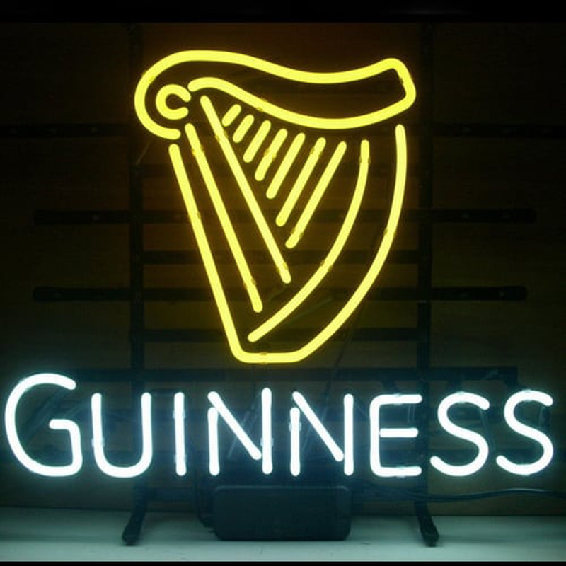 Custom New Guinness Irish Lager Ale Harp Neon Sign USA