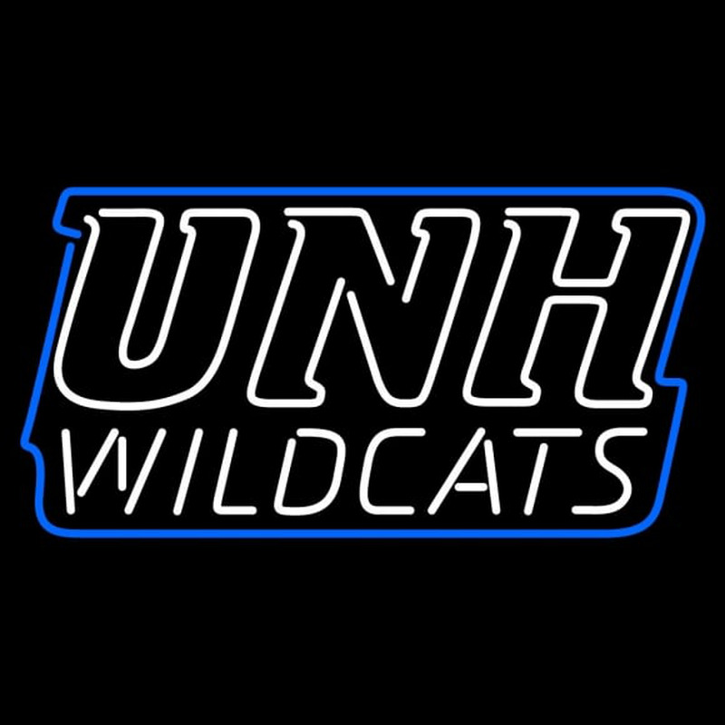 Custom New Hampshire Wildcats Wordmark Pres Logo NCAA Neon Sign Neon Sign USA