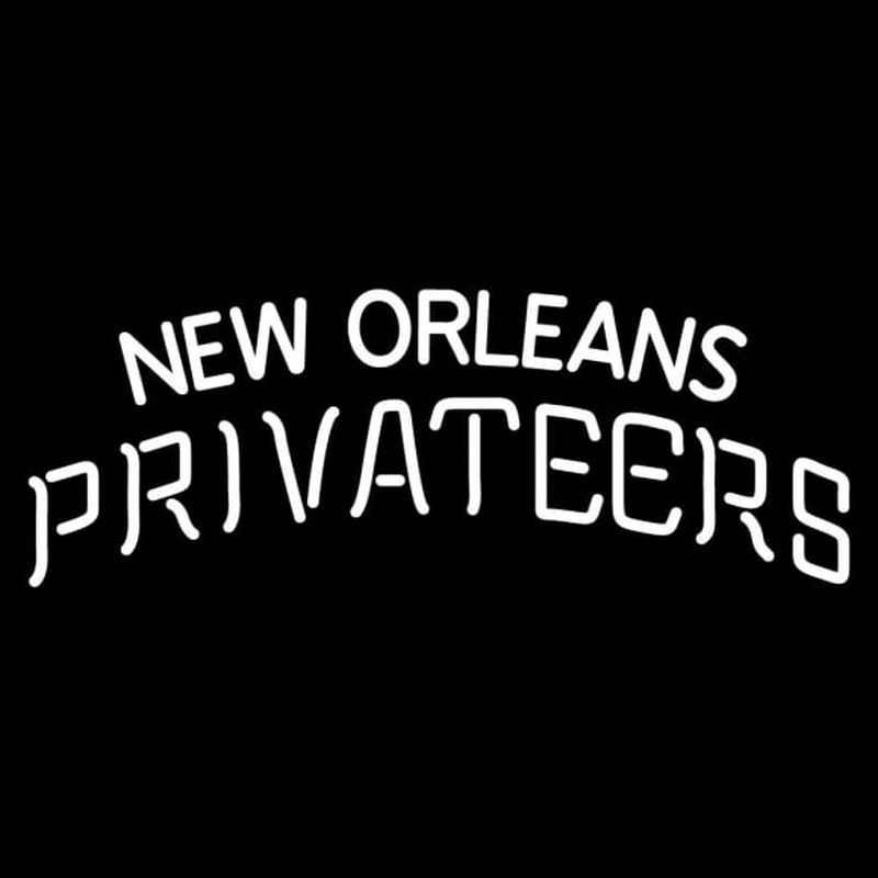 Custom New Orleans Privateers Wordmark Pres Logo NCAA Neon Sign Neon Sign USA
