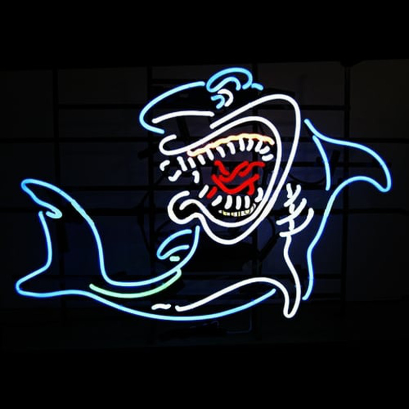Custom New Shark Neon Sign USA